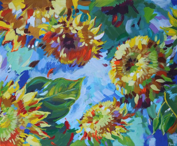 Kunstwerke: Sonnenblume