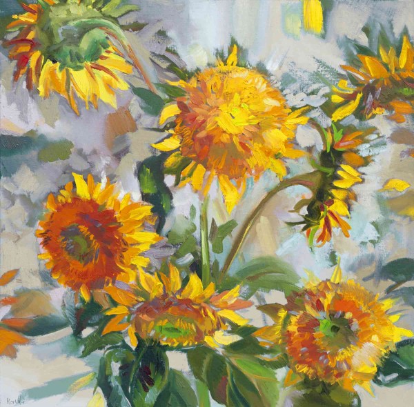 Kunstwerke: Sonnenblumen